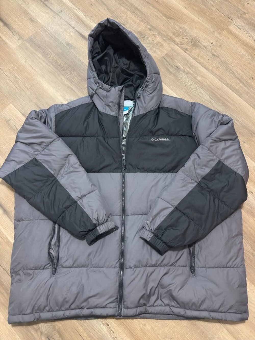 Columbia Men's Omni-Heat Puffer Jacket 5XT Tall Grey